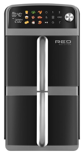 Купить Аэрогриль RED SOLUTION TWIN W255 черный  9309298. Характеристики, отзывы и цены в Донецке