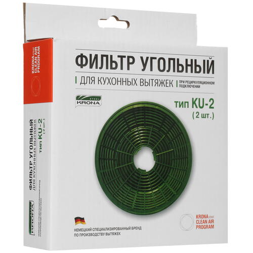 Купить Фильтр угольный KRONA KU-2  1685406. Характеристики, отзывы и цены в Донецке