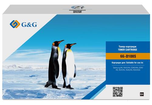 Купить Картридж лазерный G&G GG-D108S черный  9926208. Характеристики, отзывы и цены в Донецке
