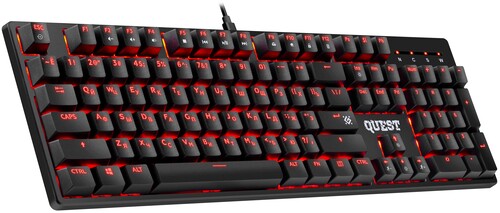 Купить Клавиатура  проводная Defender Quest GK-596  9202982. Характеристики, отзывы и цены в Донецке