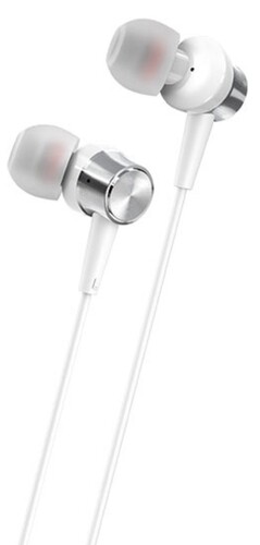 Купить Проводные наушники Borofone BM52 Revering серебристый 2025  9237776. Характеристики, отзывы и цены в Донецке