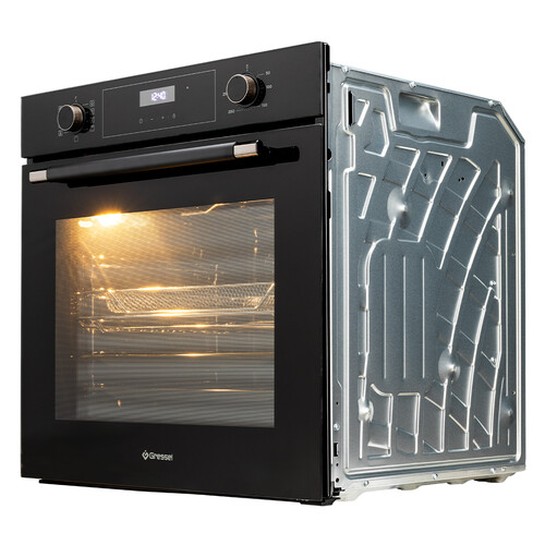 Купить Электрический духовой шкаф Gressel RU6ES7759000 черный  9256880. Характеристики, отзывы и цены в Донецке