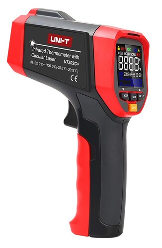 Купить Пирометр UNI-T UT302C+  9311361. Характеристики, отзывы и цены в Донецке