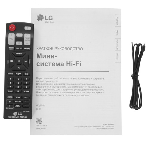 Купить Аудиосистема LG XBOOM CL98 черный  5098684. Характеристики, отзывы и цены в Донецке