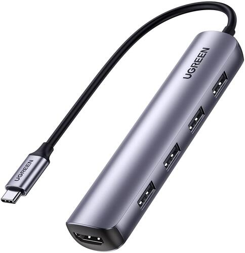 Купить Док-станция Ugreen CM417 серый  4866782. Характеристики, отзывы и цены в Донецке