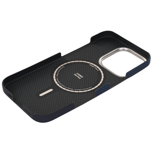 Купить Накладка  Pitaka Tactile Woven Case для Apple iPhone 16 Pro синий/голубой  5492718. Характеристики, отзывы и цены в Донецке