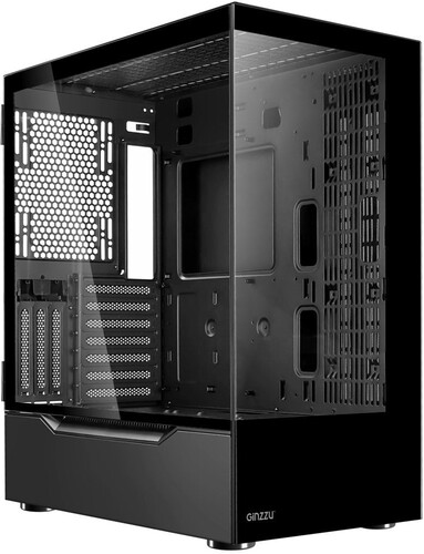 Купить Корпус GiNZZU GL720  черный  9230023. Характеристики, отзывы и цены в Донецке