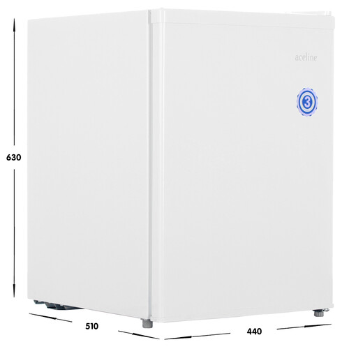 Купить Холодильник компактный   Aceline S07AMA белый  5408217. Характеристики, отзывы и цены в Донецке