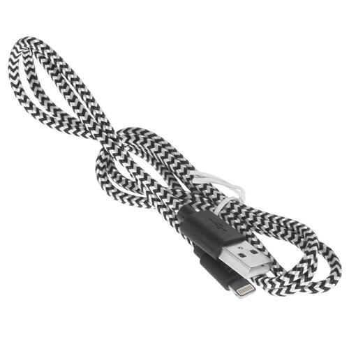 Купить Кабель круглый PERO Lightning 8-pin - USB 2.0 Type-A серый 1 м  5048598. Характеристики, отзывы и цены в Донецке