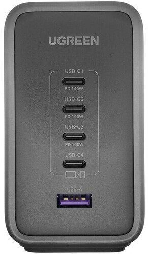 Купить Сетевое зарядное устройство Ugreen CD333 серый  5454131. Характеристики, отзывы и цены в Донецке