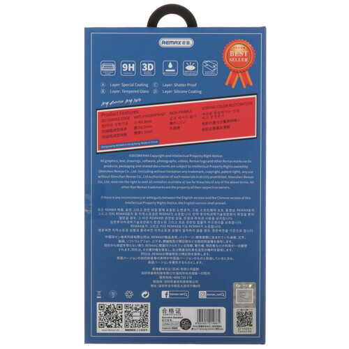 Купить Защитное стекло Remax для экрана Samsung Galaxy S24 Ultra  9281107. Характеристики, отзывы и цены в Донецке
