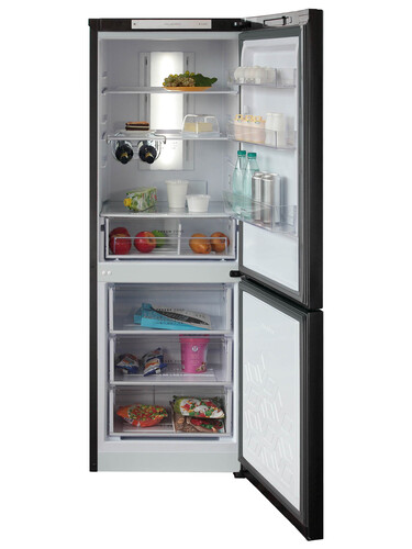 Купить Холодильник с морозильником   Бирюса B920NF черный  9081559. Характеристики, отзывы и цены в Донецке