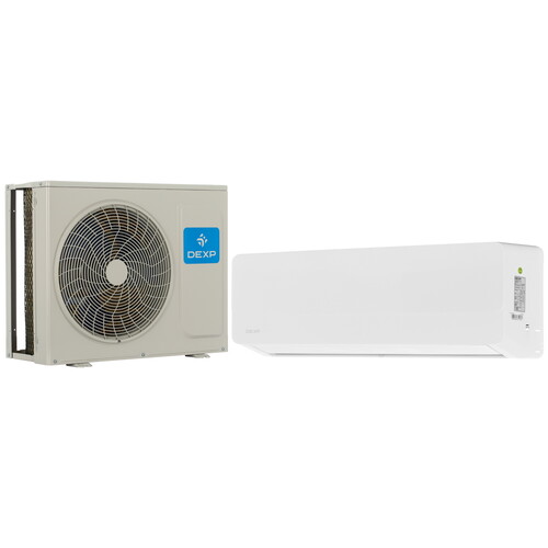 Купить Кондиционер настенный сплит-система DEXP AC-CDW12ONF белый  9129985. Характеристики, отзывы и цены в Донецке