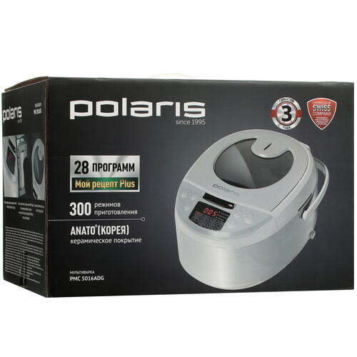 Купить Мультиварка Polaris PMC 5016ADG белый  9988590. Характеристики, отзывы и цены в Донецке