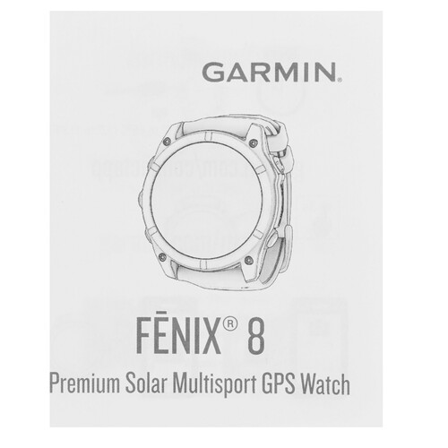 Купить Спортивные часы Garmin Fenix 8 Solar  5493278. Характеристики, отзывы и цены в Донецке