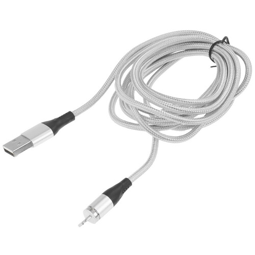 Купить Кабель круглый JETACCESS Lightning 8-pin - USB 2.0 Type-A серебристый 2 м  5617829. Характеристики, отзывы и цены в Донецке