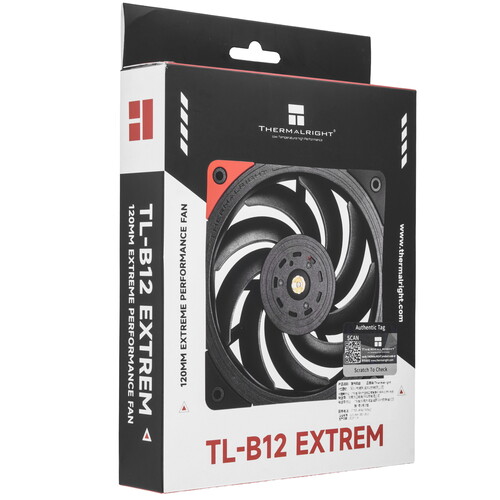 Купить Вентилятор Thermalright TL-B12 EXTREM  черный  5615570. Характеристики, отзывы и цены в Донецке