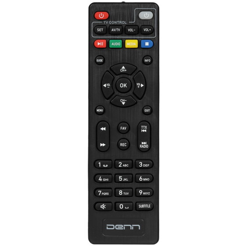 Купить Приставка для цифрового ТВ DENN DDT265 черный  5621435. Характеристики, отзывы и цены в Донецке