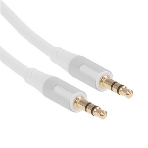 Купить Кабель   Borofone jack 3.5 мм - jack 3.5 мм белый  5474926. Характеристики, отзывы и цены в Донецке