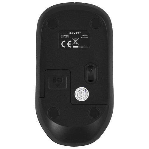 Купить Мышь беспроводная Havit MS66GT  черный  9202169. Характеристики, отзывы и цены в Донецке