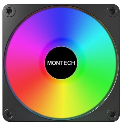 Купить Вентилятор Montech GF120 V2 ARGB  черный  5633029. Характеристики, отзывы и цены в Донецке
