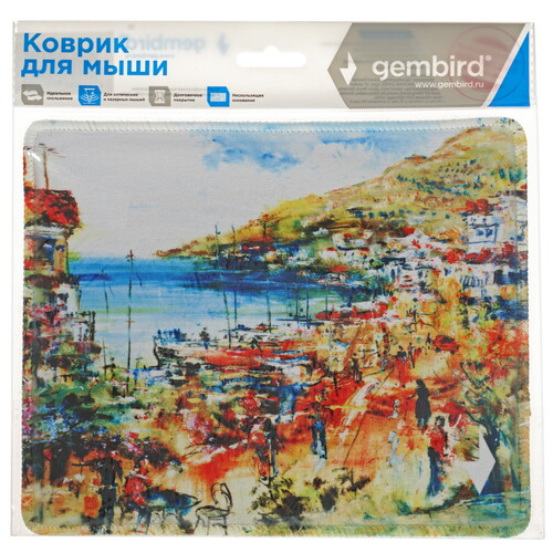Купить Коврик Gembird MP-ART5  разноцветный  5066563. Характеристики, отзывы и цены в Донецке