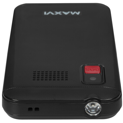 Купить Сотовый телефон Maxvi B200 черный  9945415. Характеристики, отзывы и цены в Донецке