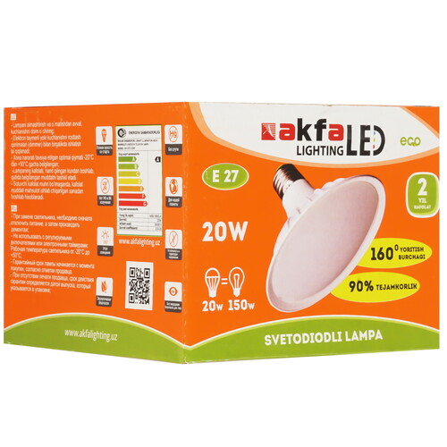 Купить Лампа светодиодная Akfa Lighting АК-UFO 20W  9162559. Характеристики, отзывы и цены в Донецке