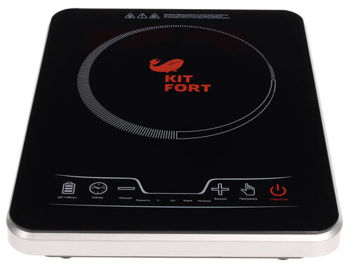 Купить Плита компактная электрическая Kitfort КТ-102 черный  1009383. Характеристики, отзывы и цены в Донецке