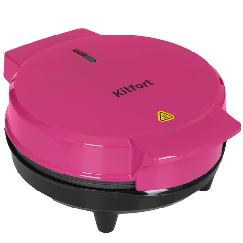 Купить Вафельница Kitfort КТ-4621 розовый  9311840. Характеристики, отзывы и цены в Донецке