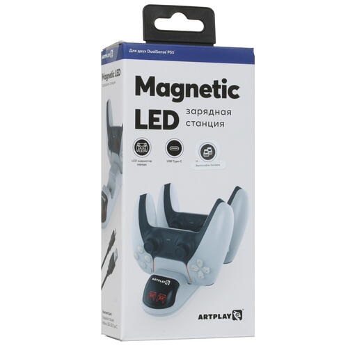 Купить Зарядная станция Artplays Magnetic LED белый  4866110. Характеристики, отзывы и цены в Донецке
