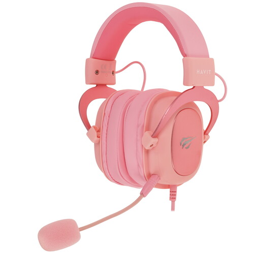 Купить Проводные наушники Havit H2002d розовый 2021  9271083. Характеристики, отзывы и цены в Донецке
