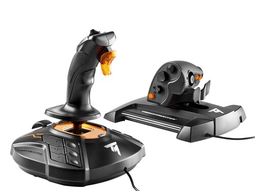 Купить Набор манипуляторов Thrustmaster T.16000M FCS Hotas черный  5638095. Характеристики, отзывы и цены в Донецке