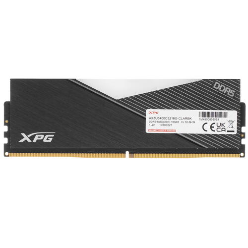 Купить Оперативная память ADATA XPG Lancer RGB [AX5U6400C3216G-CLARBK] 16 ГБ  5096542. Характеристики, отзывы и цены в Донецке