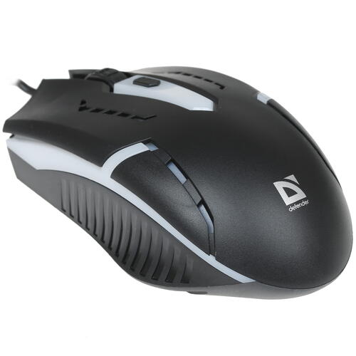 Купить Мышь проводная Defender Hit MB-601  черный  1265758. Характеристики, отзывы и цены в Донецке