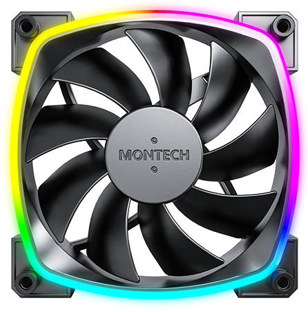 Купить Вентилятор MONTECH AX 120 PWM  5086200. Характеристики, отзывы и цены в Донецке