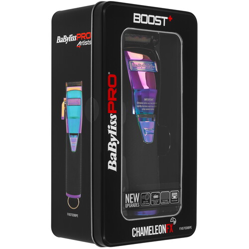 Купить Машинка для стрижки BaByliss PRO FX8700IBPE BOOST+ CHAMELEON черный/разноцветный  9208324. Характеристики, отзывы и цены в Донецке
