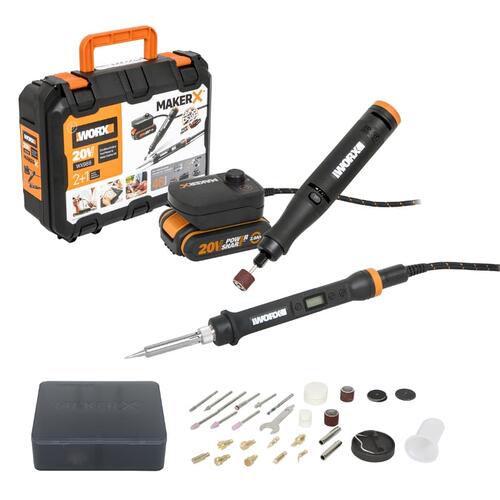 Купить Набор электроинструментов Worx WX988 PowerShare 20V  9083050. Характеристики, отзывы и цены в Донецке