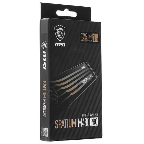 Купить 1000 ГБ M.2 NVMe накопитель MSI SPATIUM M480 PRO [S78-440L1G0-P83]  5432985. Характеристики, отзывы и цены в Донецке