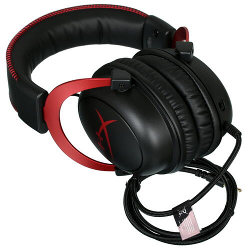 Купить Проводные наушники HyperX Cloud II красный 2022  5047112. Характеристики, отзывы и цены в Донецке