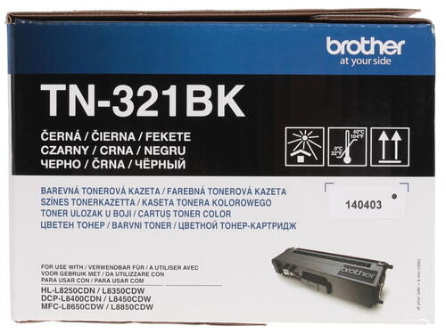 Купить Картридж лазерный Brother TN-321BK черный  1036730. Характеристики, отзывы и цены в Донецке