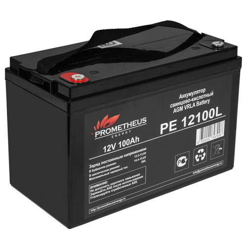 Купить Аккумуляторная батарея для ИБП Prometheus Energy PE 12100L  9213596. Характеристики, отзывы и цены в Донецке