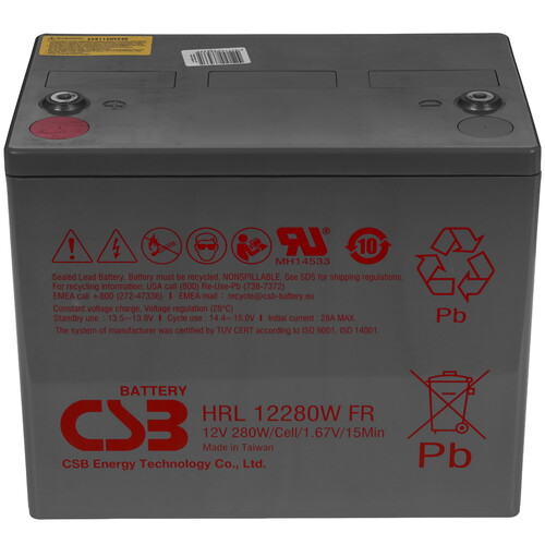 Купить Аккумуляторная батарея для ИБП CSB HRL 12280W FR  9281130. Характеристики, отзывы и цены в Донецке
