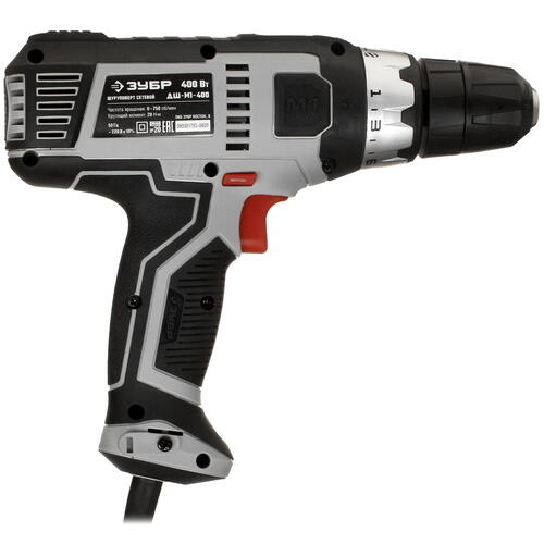 Купить Дрель-шуруповерт Зубр ДШ-М1-400  8164212. Характеристики, отзывы и цены в Донецке