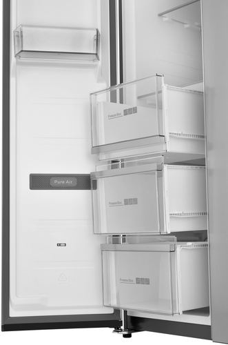 Купить Холодильник Side by Side   ZUGEL ZRSSI540X Slot-In серебристый  9235923. Характеристики, отзывы и цены в Донецке