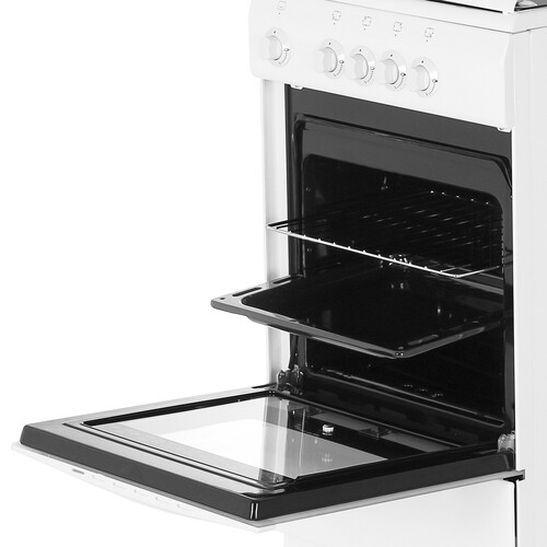 Купить Газовая плита De Luxe 5040.37Г (КР) белый  1186049. Характеристики, отзывы и цены в Донецке