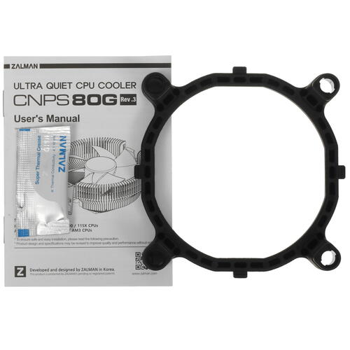 Купить Кулер для процессора ZALMAN CNPS80G Rev.3  черный  5082815. Характеристики, отзывы и цены в Донецке