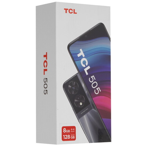 Купить 6.75" Смартфон TCL 505 128 ГБ синий  5630931. Характеристики, отзывы и цены в Донецке