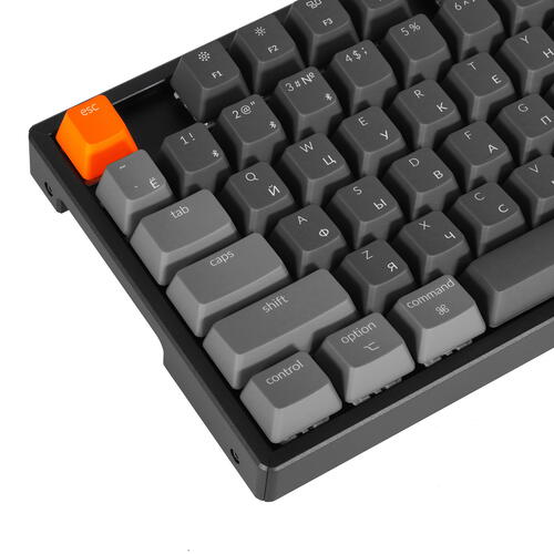 Купить Клавиатура проводная + беспроводная Keychron K8 [K8J2]  5050845. Характеристики, отзывы и цены в Донецке