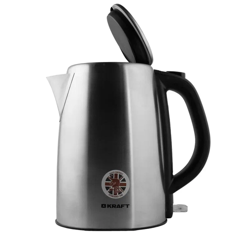 Купить Электрочайник Kraft KF-KX1798BLO серебристый  5351532. Характеристики, отзывы и цены в Донецке